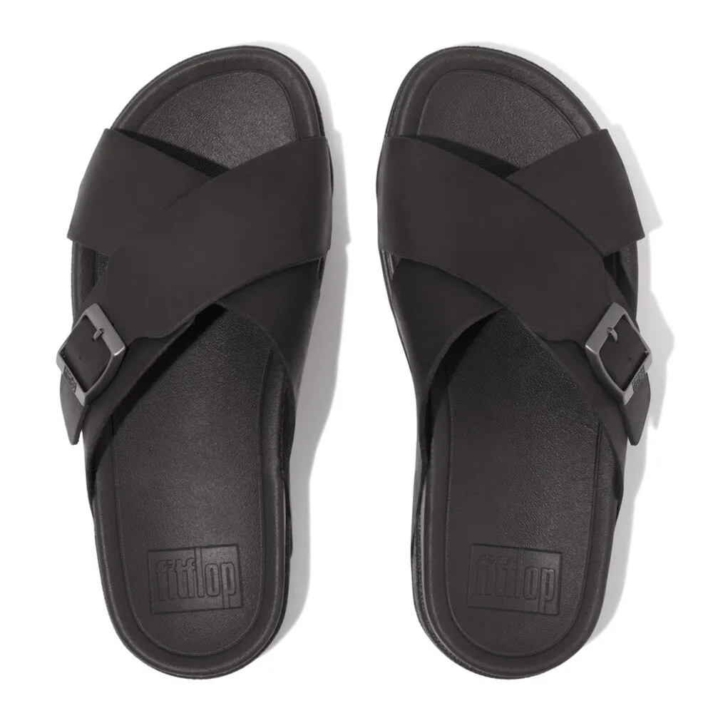 รองเท้าแตะ ผู้ชาย รุ่น SURFER MENS BUCKLE NUBUCK CROSS SLIDES