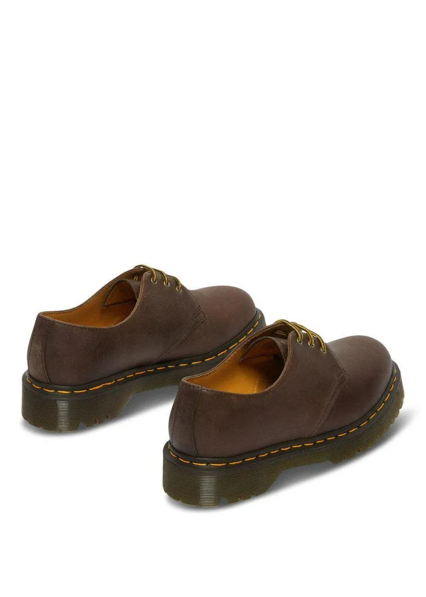 1461 Bex Dark Brown Crazy Horse - Dark Brown