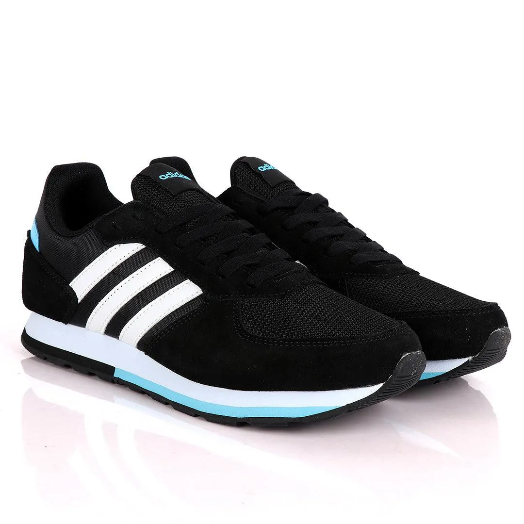 Adidas Originals Black And Blue Sneakers