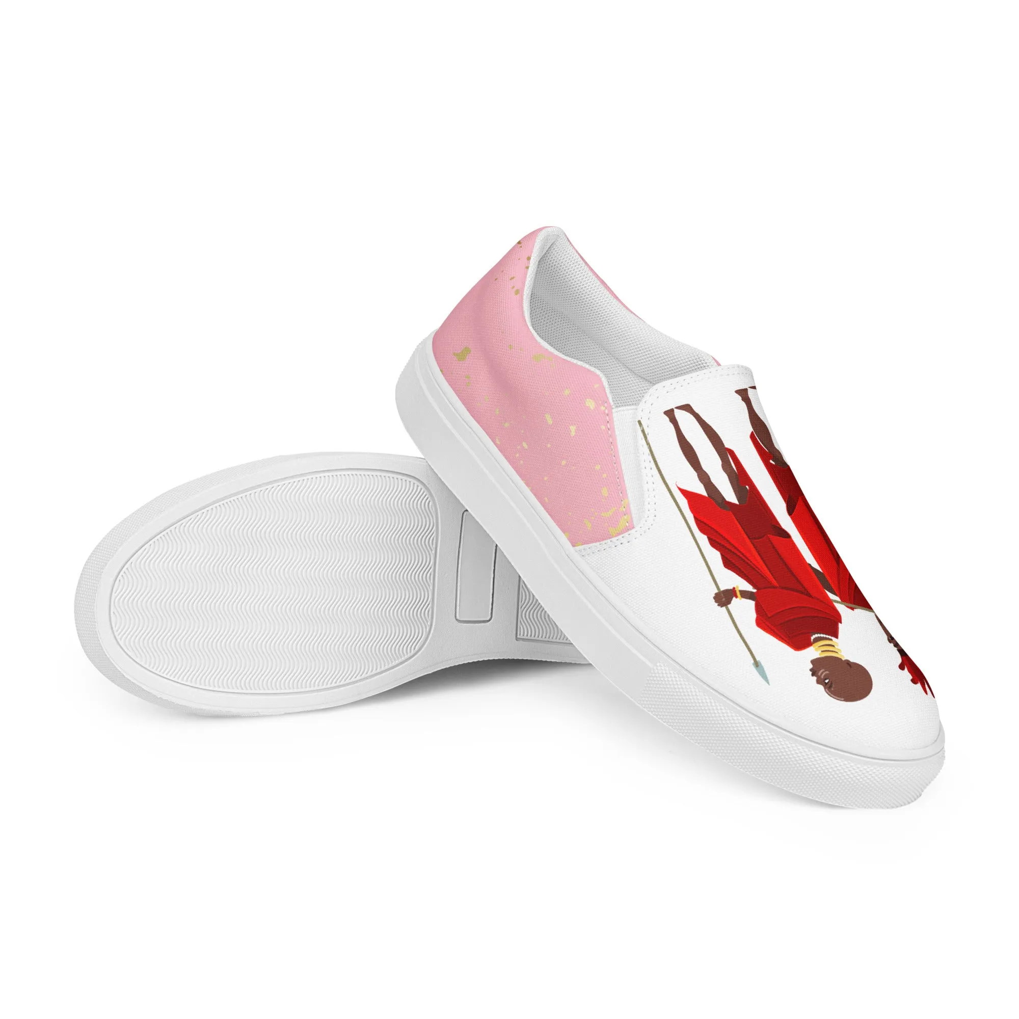 Agojie Topaz Women’s slip-on canvas shoes