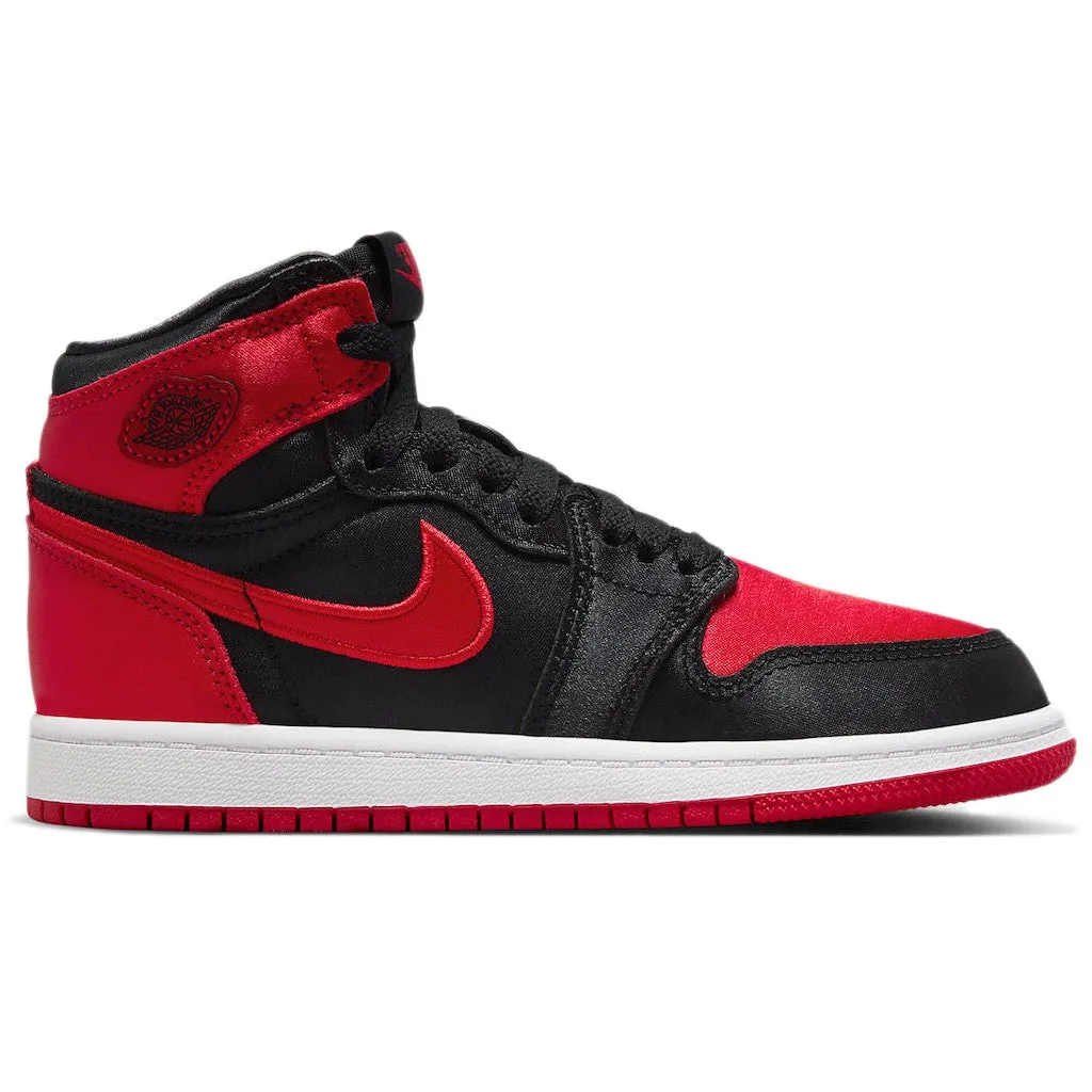 Air Jordan Retro 1 High OG Satin Bred (PS)