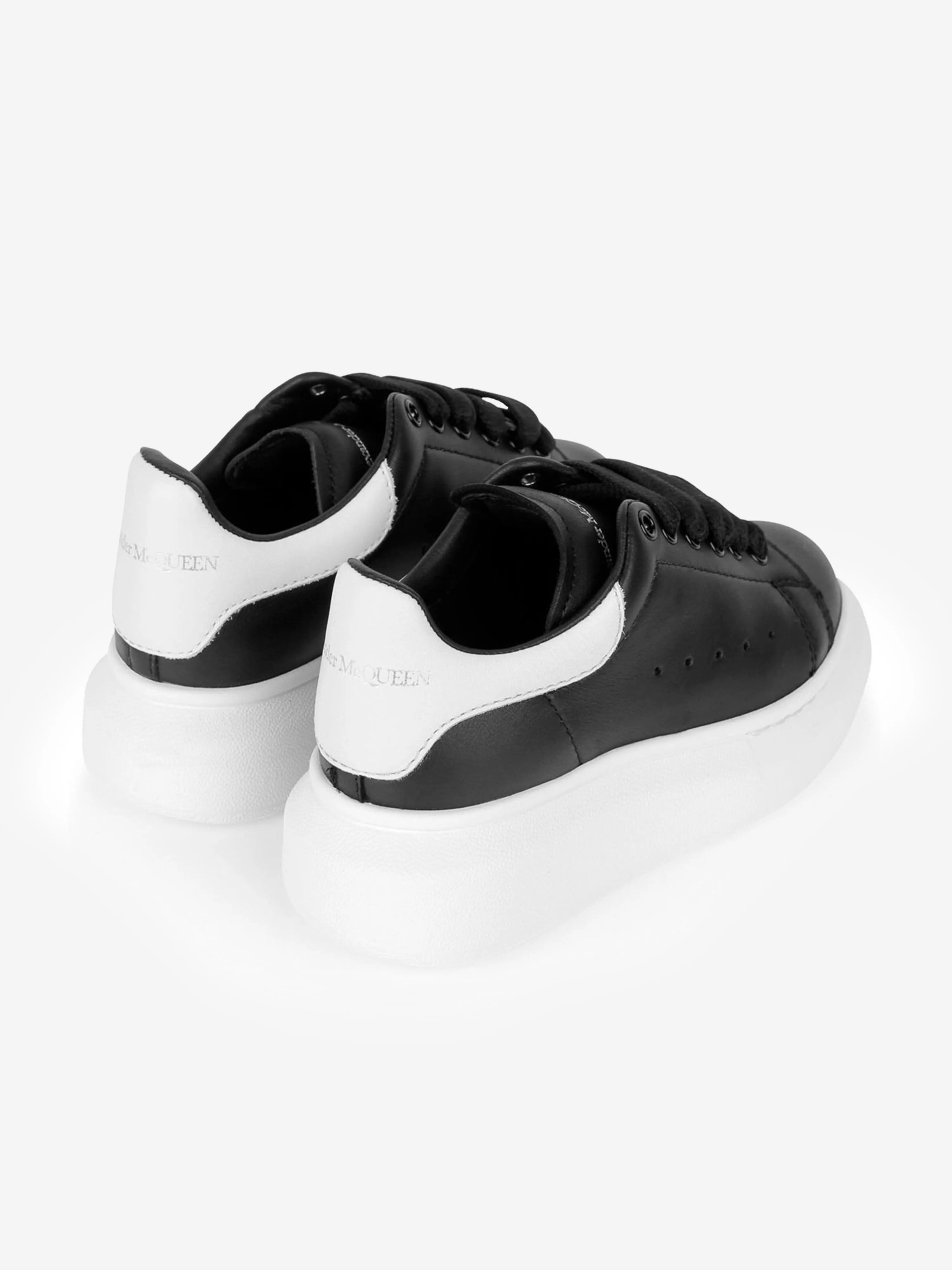 Alexander McQueen Unisex Leather Lace Up Trainers