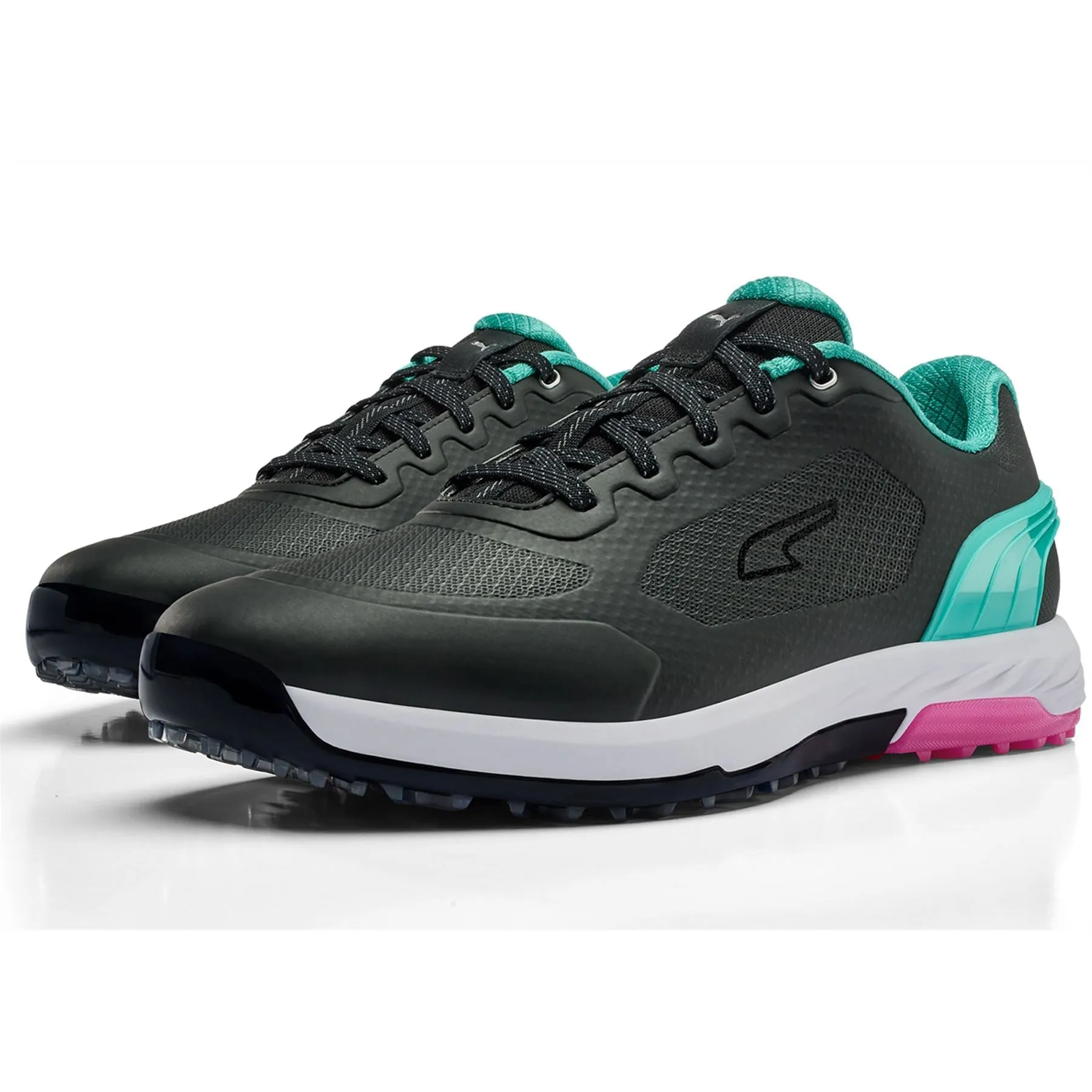 Alphacat Nitro Golf Shoe Black/Pink/Green - SS23