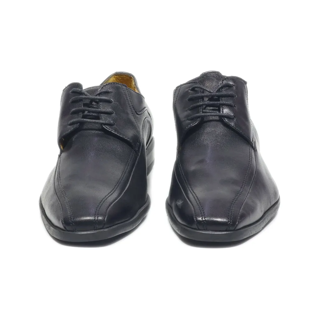 Andrea Bruni Formal Lace Ups Leather Black Colour For Men