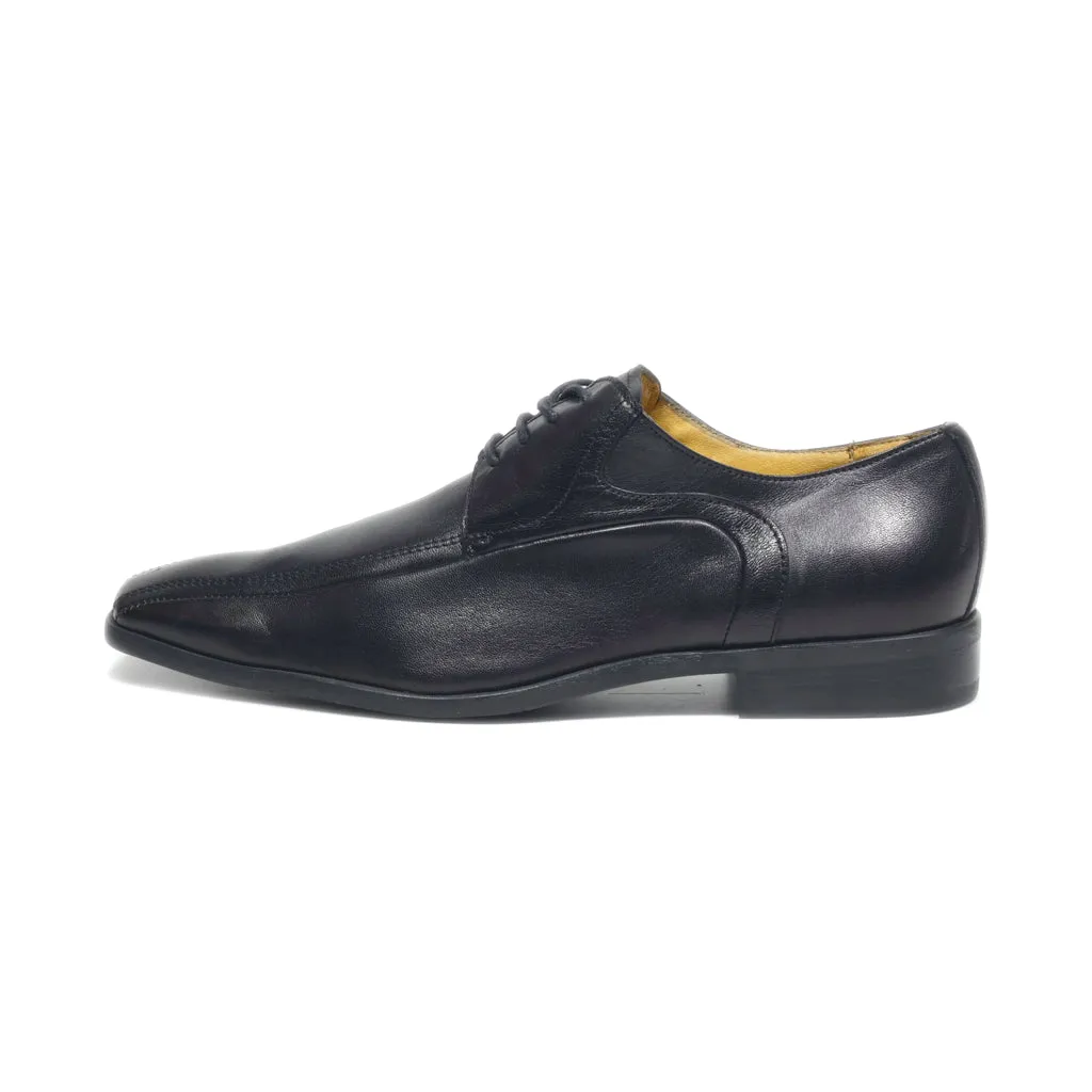 Andrea Bruni Formal Lace Ups Leather Black Colour For Men