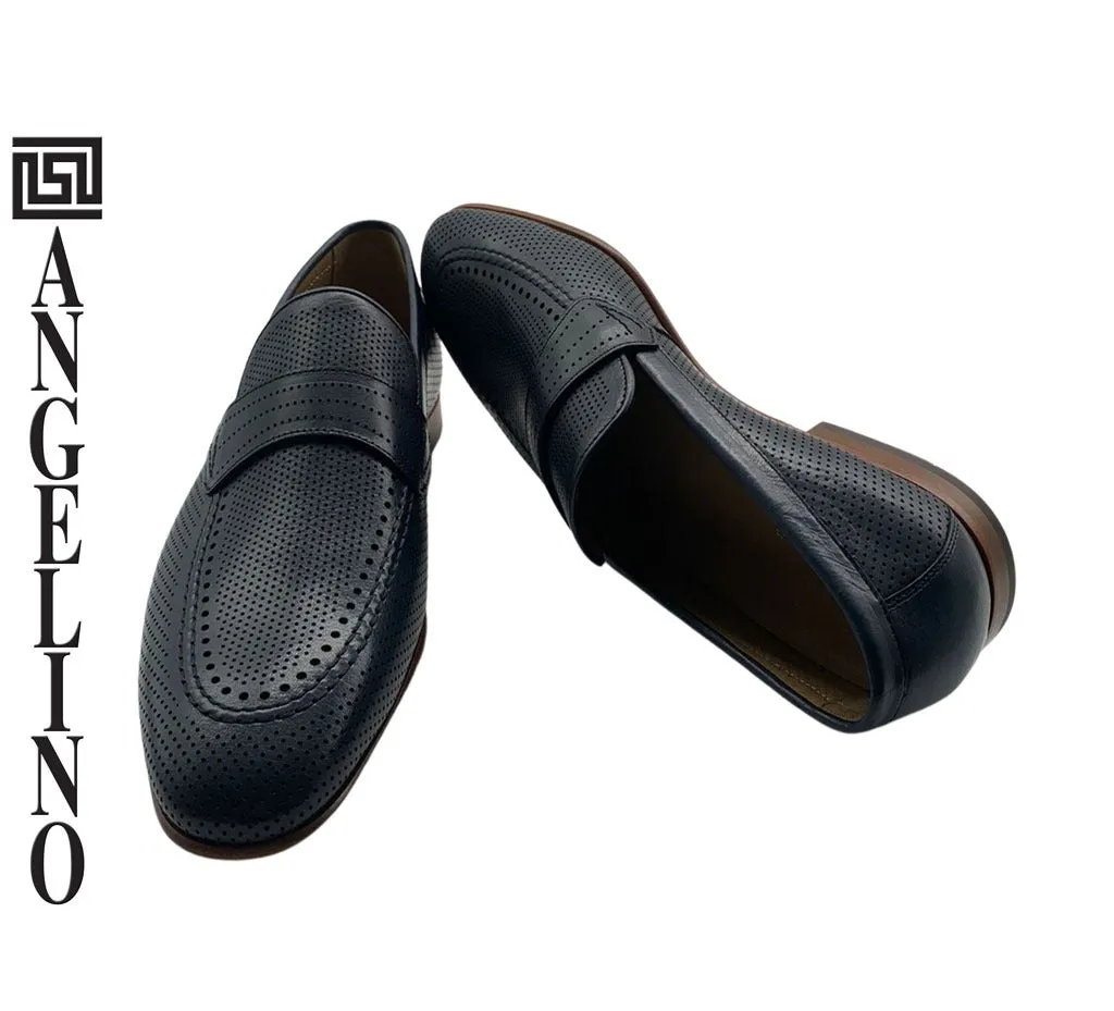 Angelino Formal Loafer A335-Dark Blue