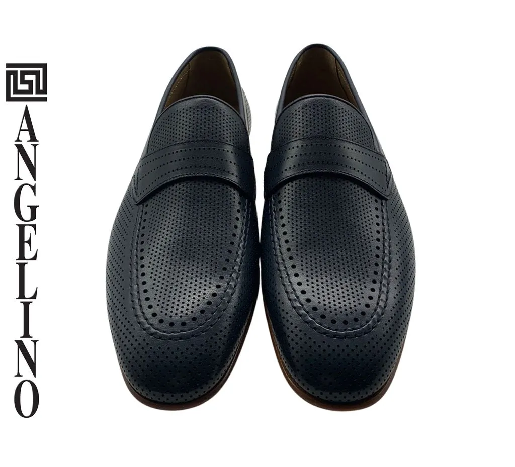 Angelino Formal Loafer A335-Dark Blue