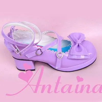 Antaina~Sweet Chunky Heels Lolita Shoes Size 37-40