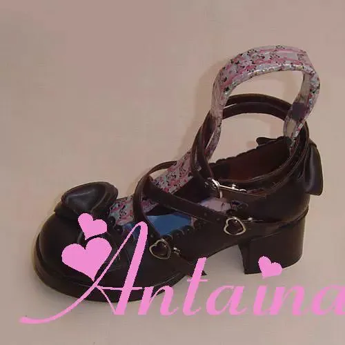 Antaina~Sweet Chunky Heels Lolita Shoes Size 37-40