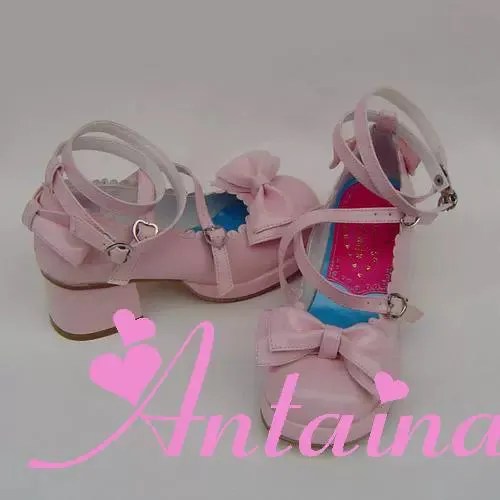 Antaina~Sweet Chunky Heels Lolita Shoes Size 37-40