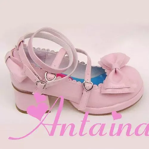 Antaina~Sweet Chunky Heels Lolita Shoes Size 37-40