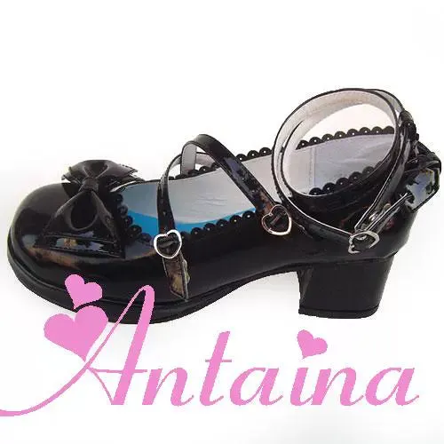 Antaina~Sweet Chunky Heels Lolita Shoes Size 37-40