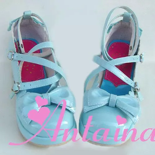 Antaina~Sweet Chunky Heels Lolita Shoes Size 37-40