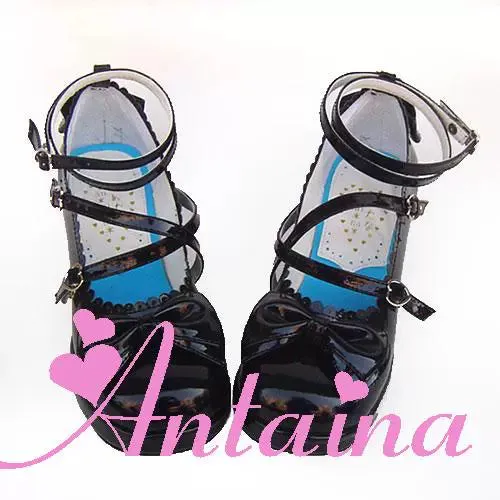 Antaina~Sweet Chunky Heels Lolita Shoes Size 37-40