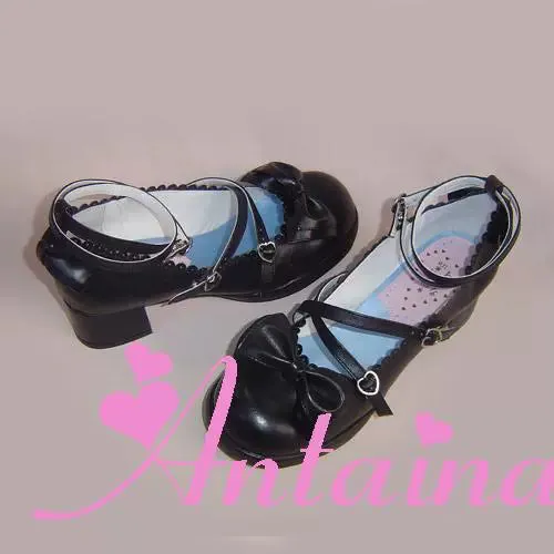 Antaina~Sweet Chunky Heels Lolita Shoes Size 37-40