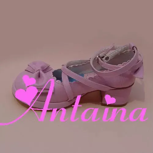 Antaina~Sweet Chunky Heels Lolita Shoes Size 37-40