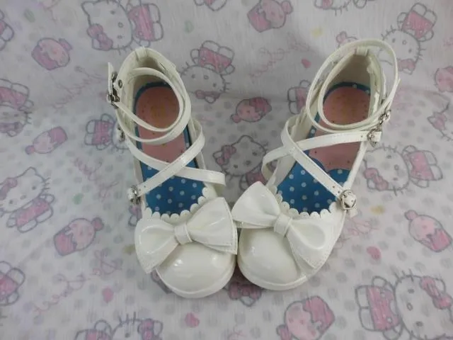 Antaina~Sweet Chunky Heels Lolita Shoes Size 37-40