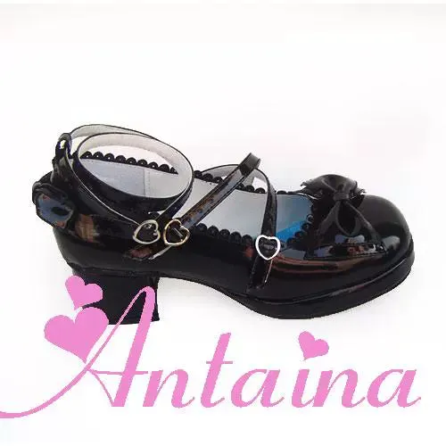 Antaina~Sweet Chunky Heels Lolita Shoes Size 37-40