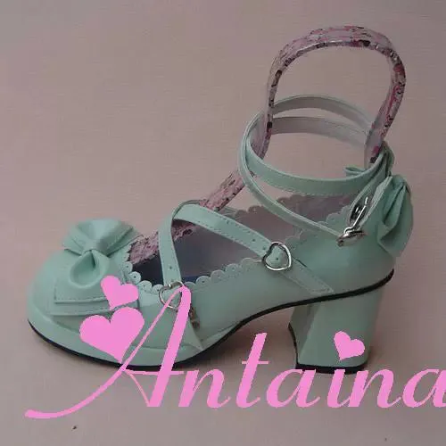 Antaina~Sweet Chunky Heels Lolita Shoes Size 37-40