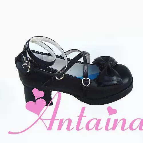 Antaina~Sweet Chunky Heels Lolita Shoes Size 37-40