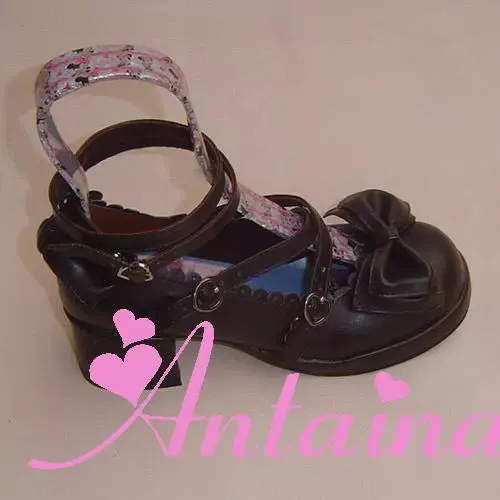 Antaina~Sweet Chunky Heels Lolita Shoes Size 37-40