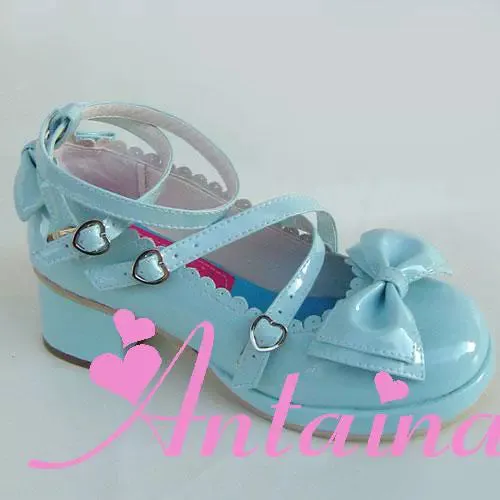 Antaina~Sweet Chunky Heels Lolita Shoes Size 37-40