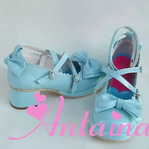 Antaina~Sweet Chunky Heels Lolita Shoes Size 37-40