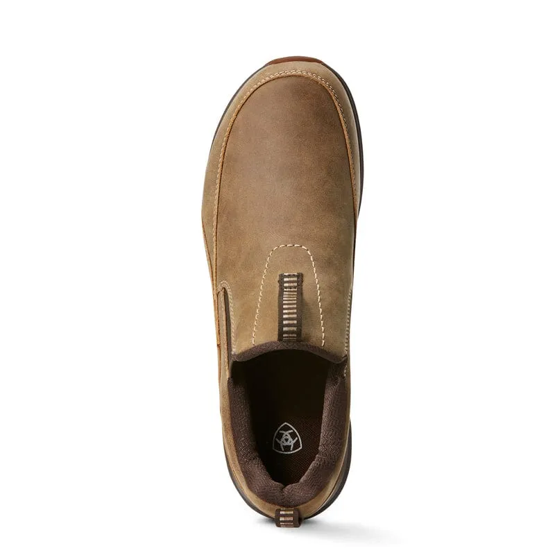 Ariat Men's Spitfire Brown Bomber Slip-On Shoes 10027409