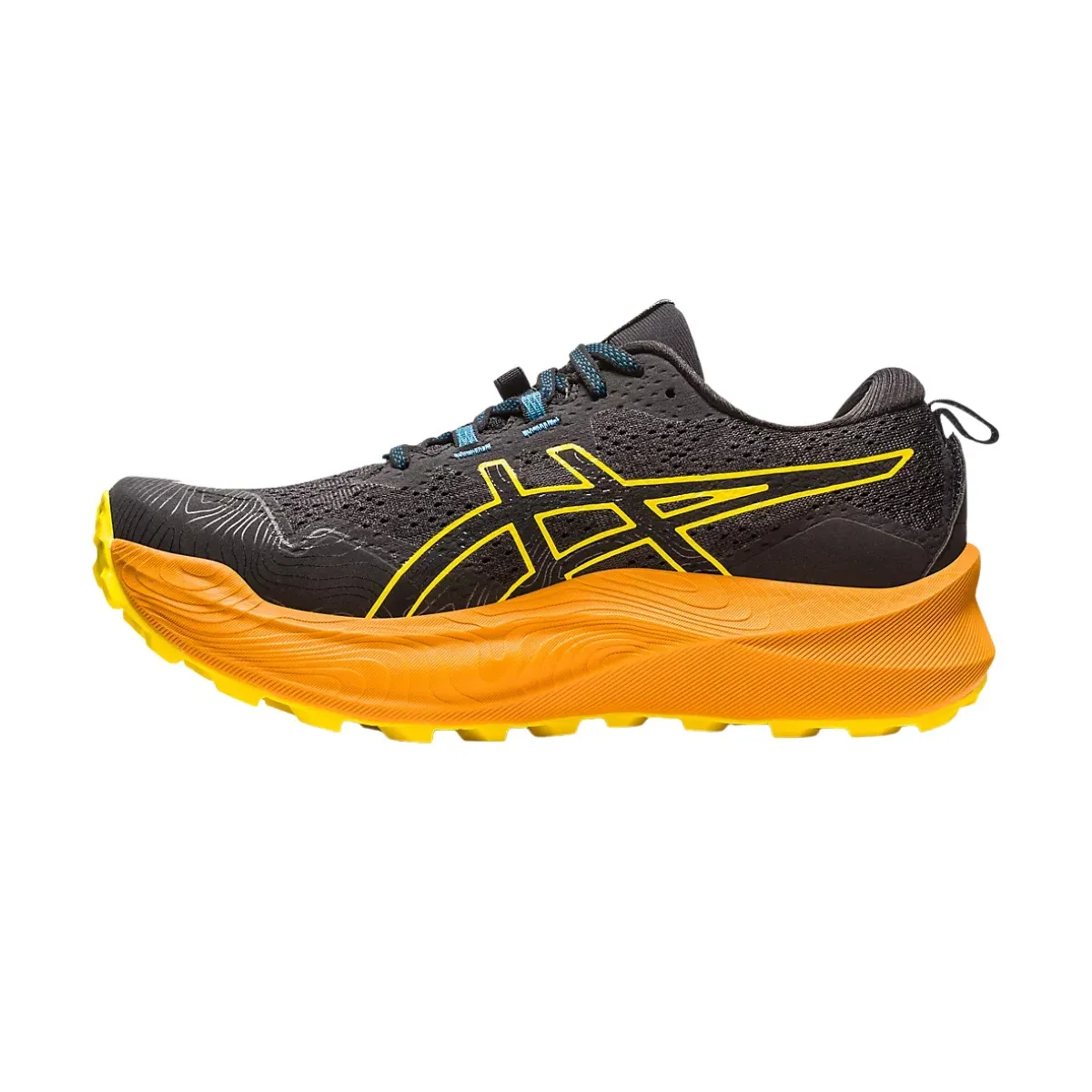 Asics Trabuco Max 2 Shoes Black Orange