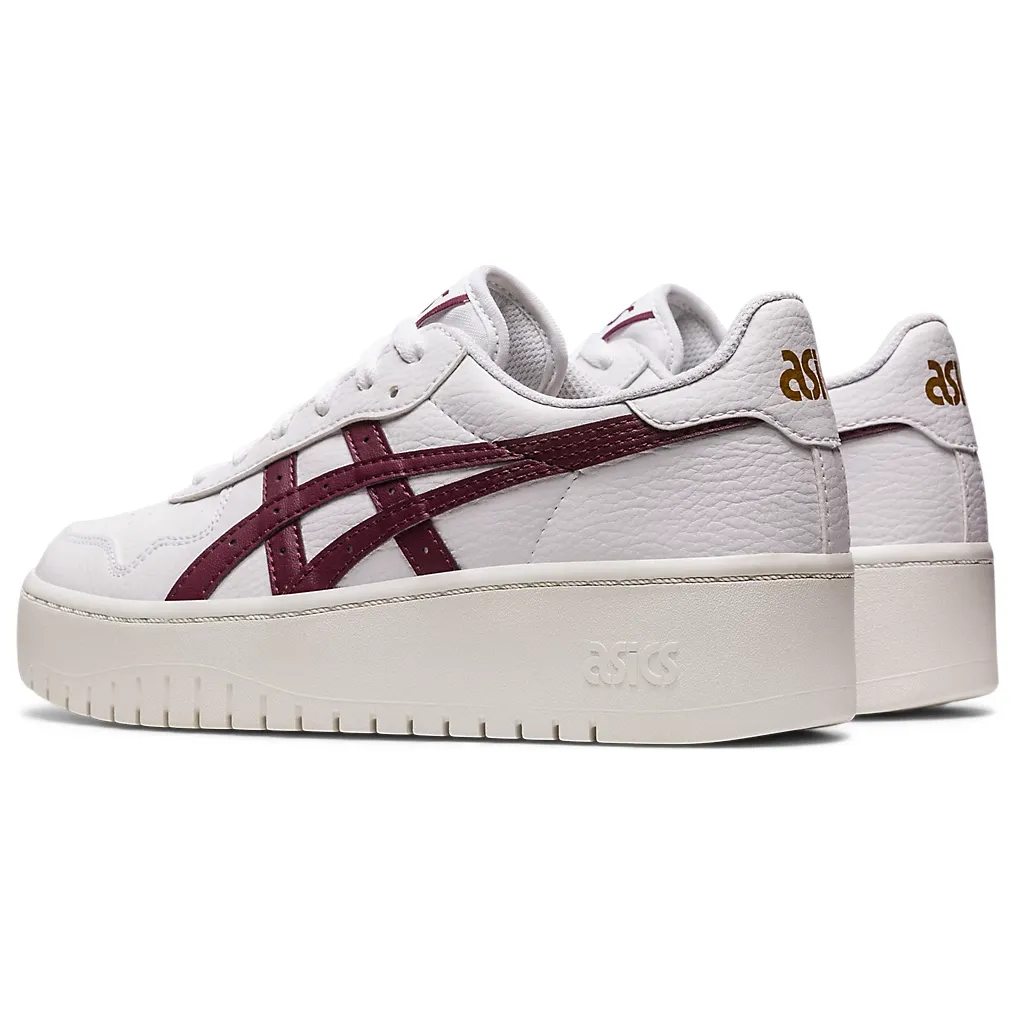 Asics Womens Sneaker Japan S PF White/Deep Mars