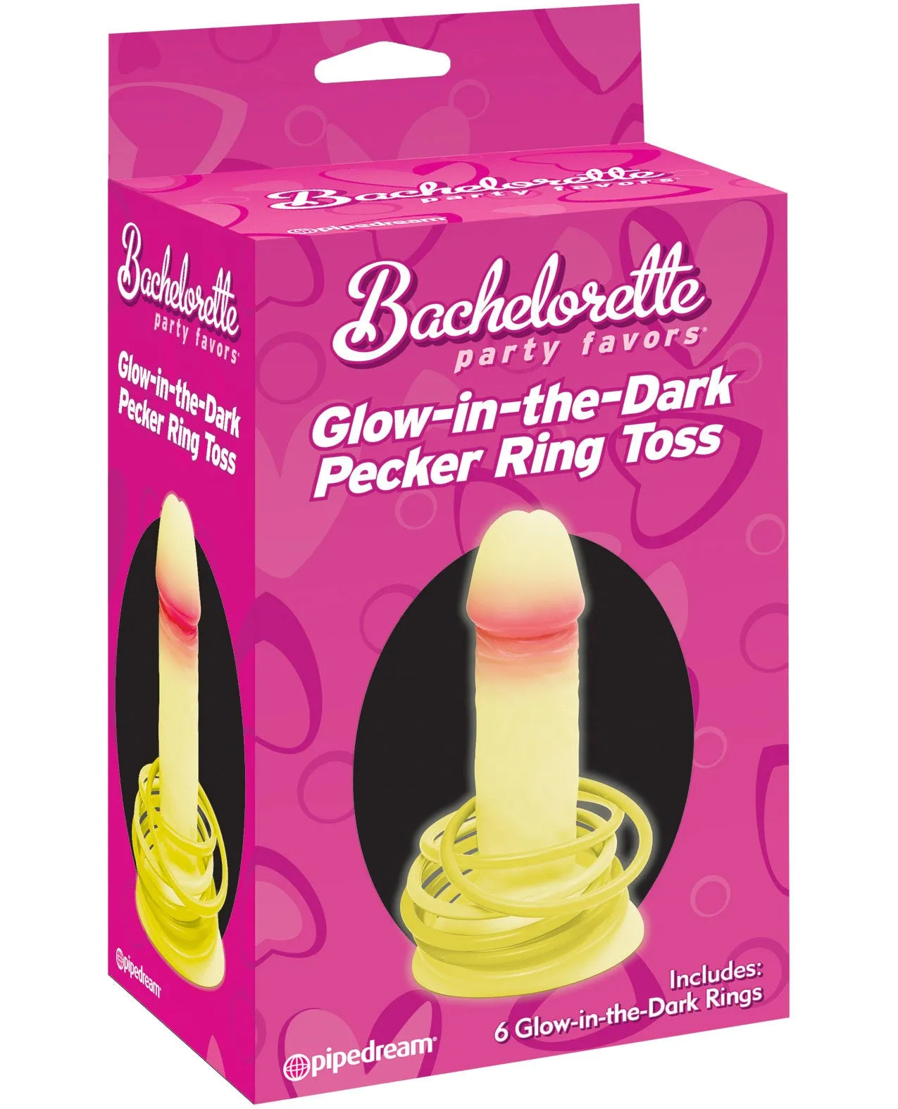 Bachelorette Party Favors Pecker Toss - Glow in the Dark