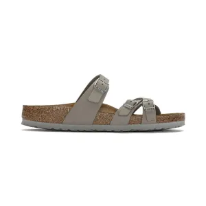 BIRKENSTOCK FRANCA DOVE GRAY NUBUCK - WOMENS