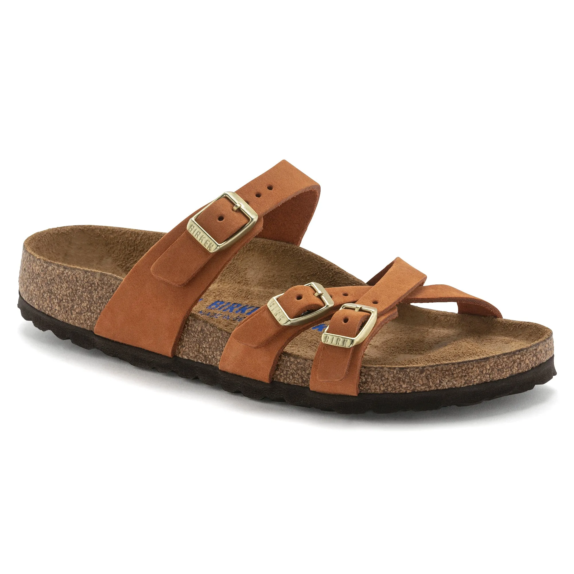 Birkenstock Franca Soft Footbed Nubuck Leather Women's