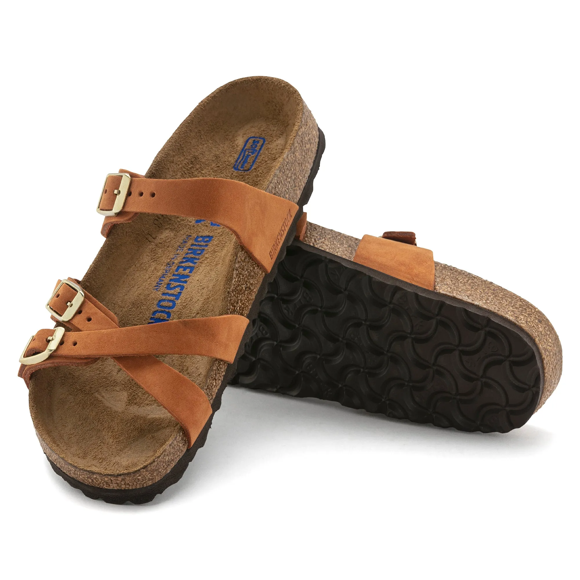 Birkenstock Franca Soft Footbed Nubuck Leather Women's