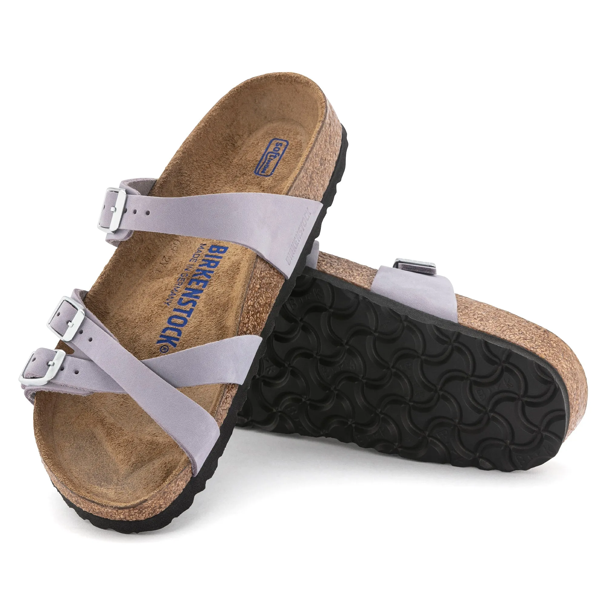 Birkenstock Franca Soft Footbed Nubuck Leather Women's