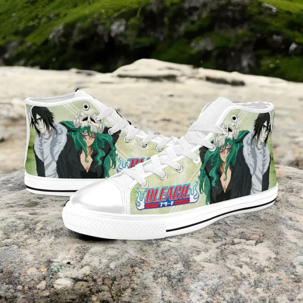 Bleach Nelliel Tu Nel tu Ulquiorra Cifer Shoes High Top Sneakers for Kids and Adults