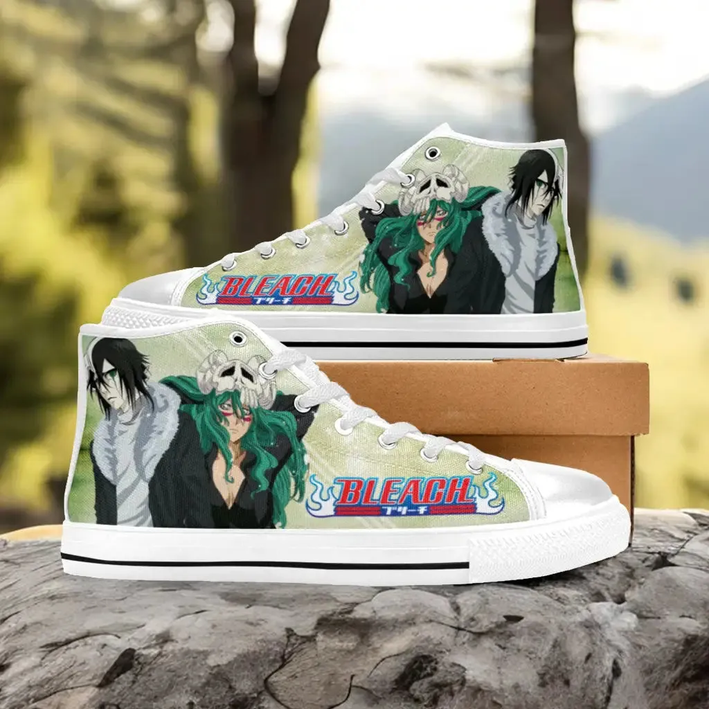 Bleach Nelliel Tu Nel tu Ulquiorra Cifer Shoes High Top Sneakers for Kids and Adults