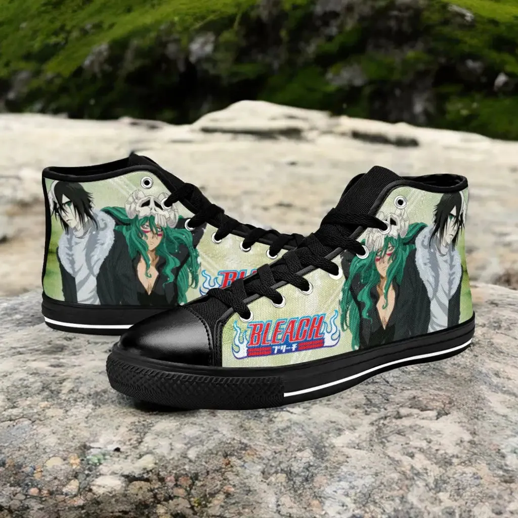 Bleach Nelliel Tu Nel tu Ulquiorra Cifer Shoes High Top Sneakers for Kids and Adults