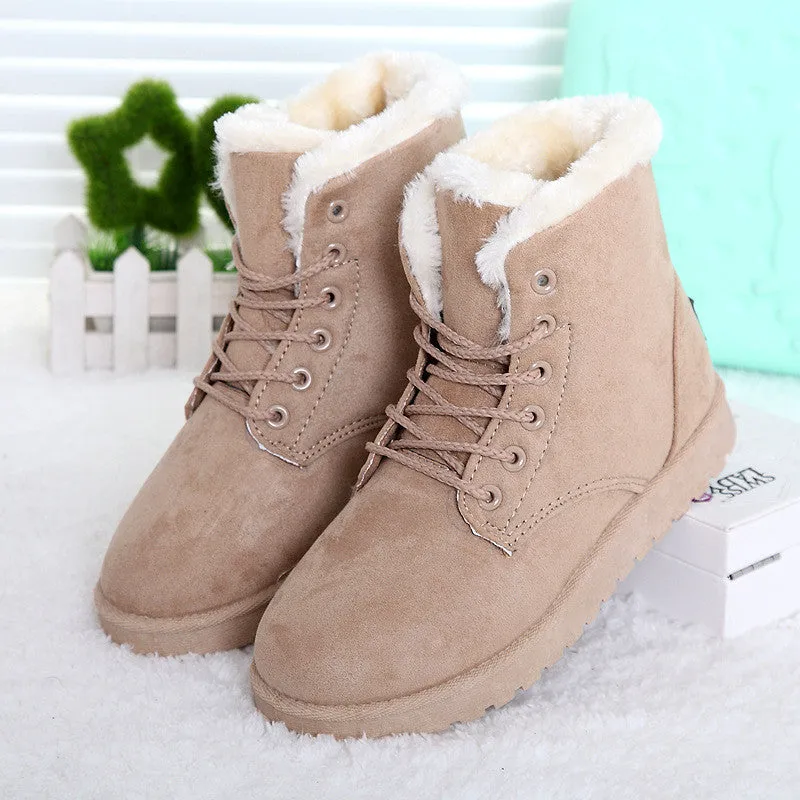 Botas femininas women boots 2017 new arrival women winter boots warm snow boots fashion platform shoes women fashion ankle boots