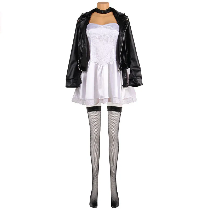 Bride of Chucky Child's Play Tiffany Valentine Girl Horror Bishoujo Halloween Cosplay Costume