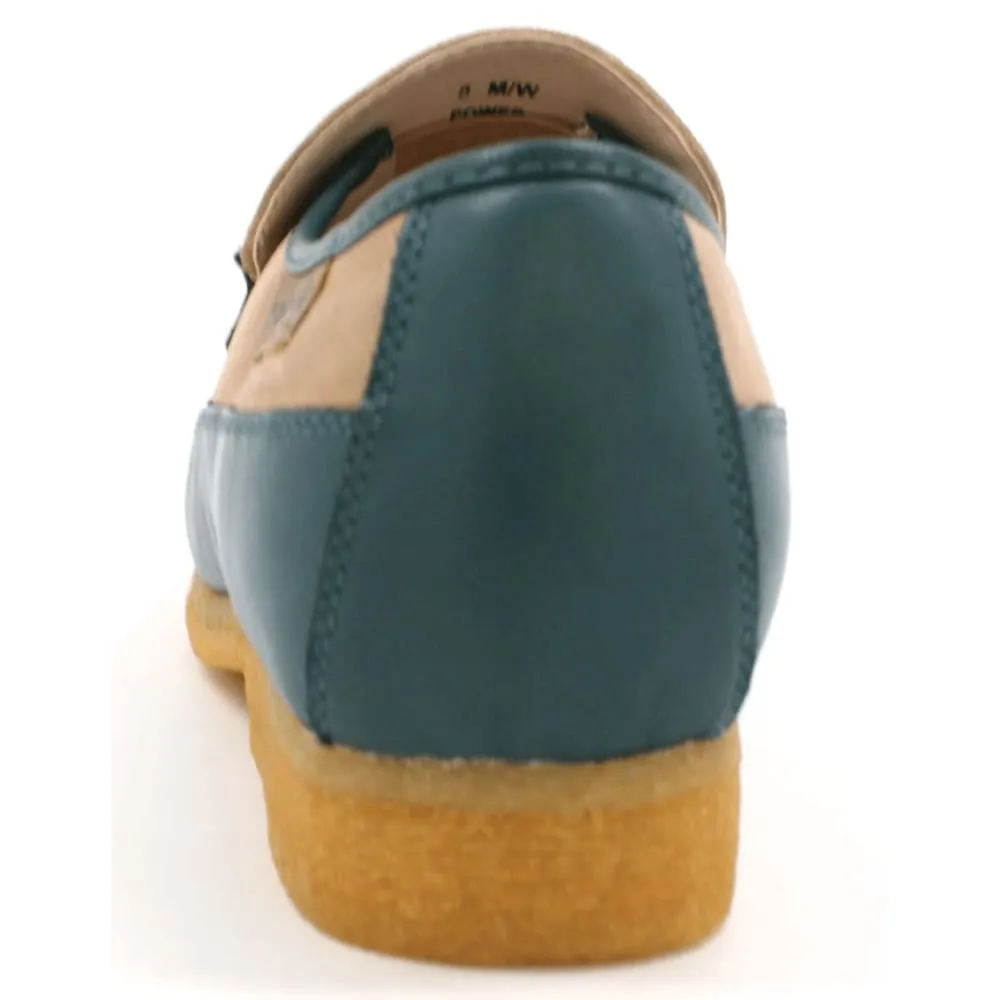 British Walkers Power Men's Crepe Sole Leathe and Suede Slip On Shoes