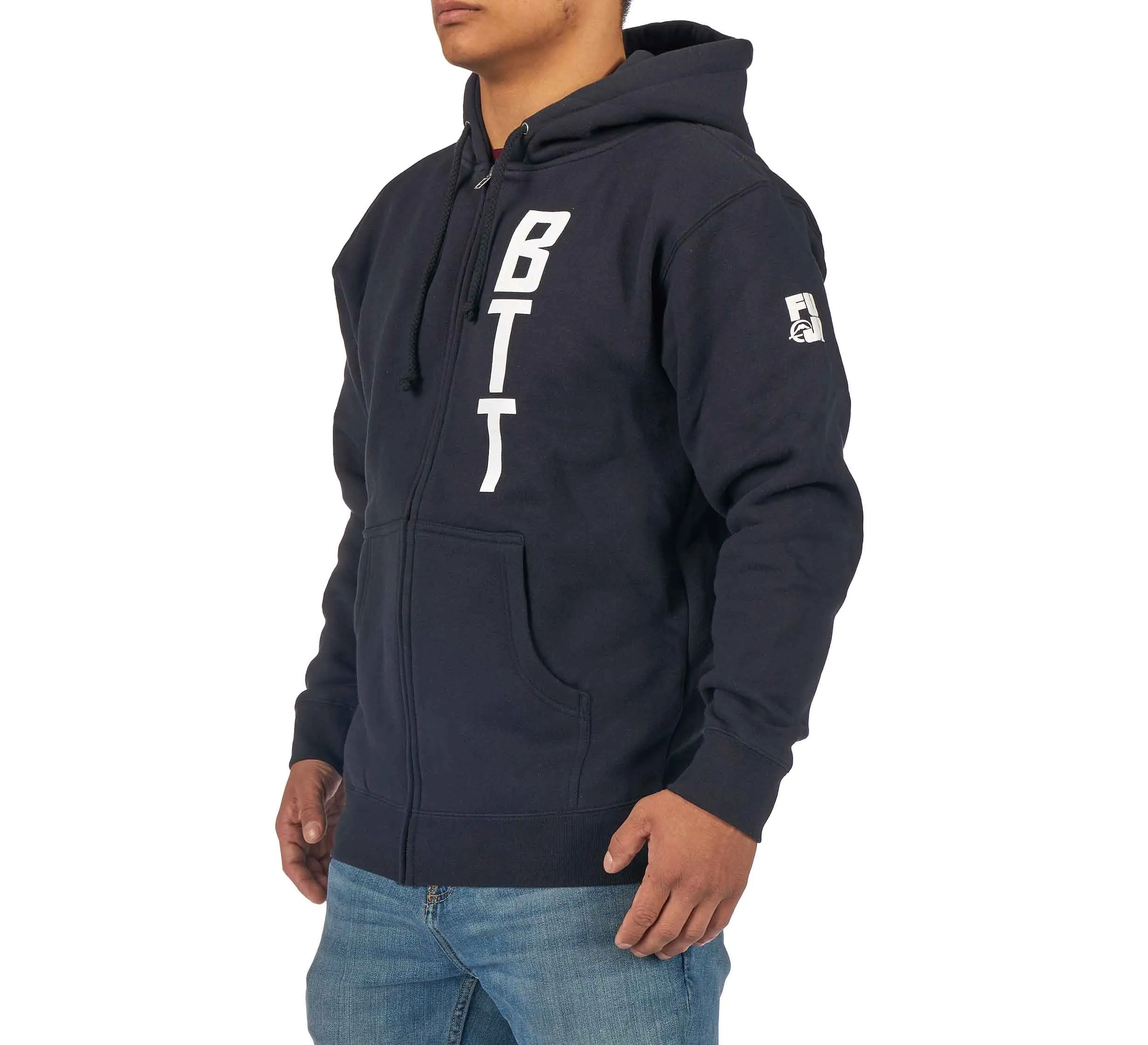 BTT Navy Hoodie - adult and youth