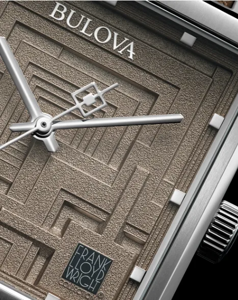 Bulova Limited Edition Frank Lloyd Wright Ennis House Watch (I8453)