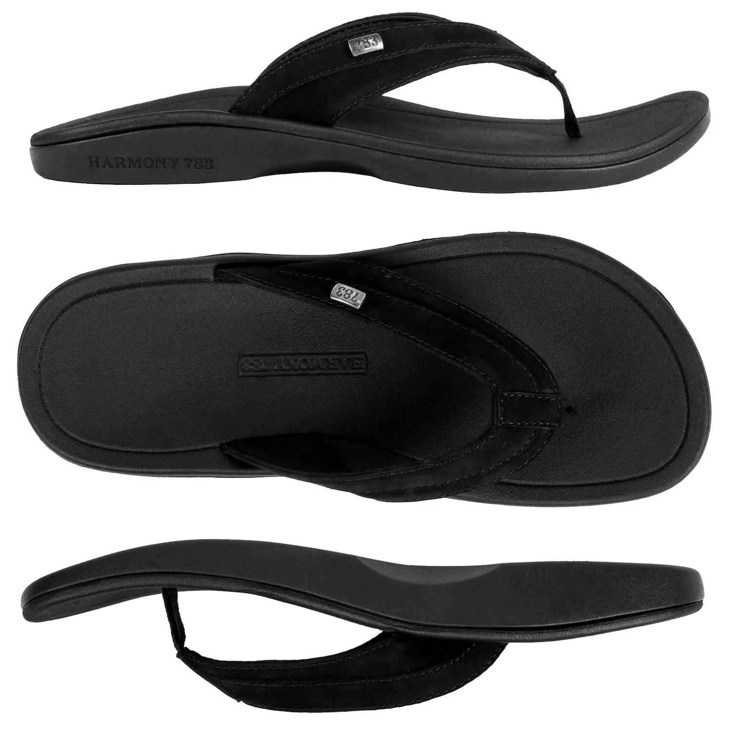 Cameron Sandal • Black Nubuck