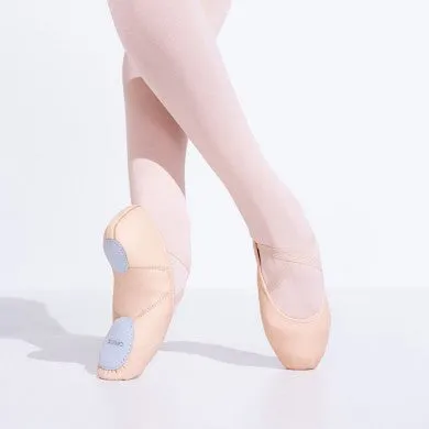 Capezio - Leather Split-Sole Juliet Ballet Shoes - Adult (2027/2027A) - Light Pink - Final Sale