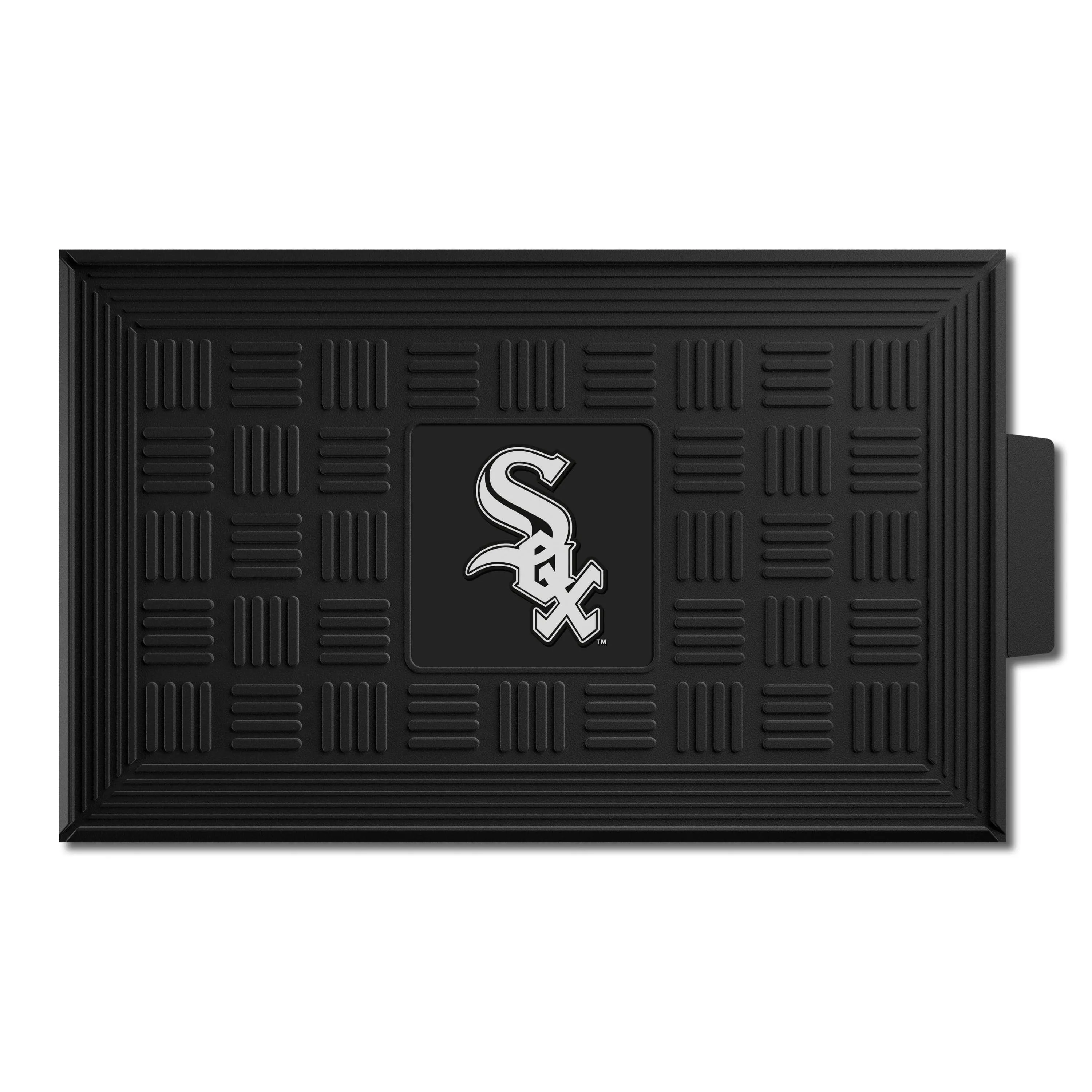 Chicago White Sox Heavy Duty Vinyl Medallion Door Mat - 19.5in. x 31in.