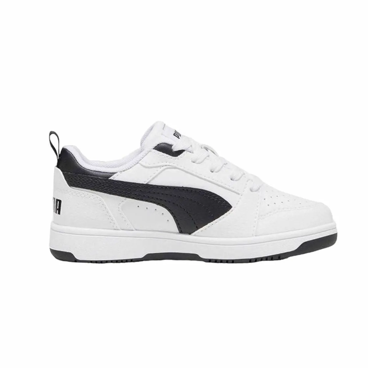 Children’s Casual Trainers Puma Rebound V6 Lo A White Black