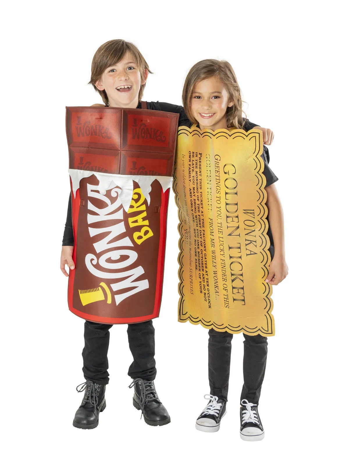 Chocolate Bar Costume Willy Wonka