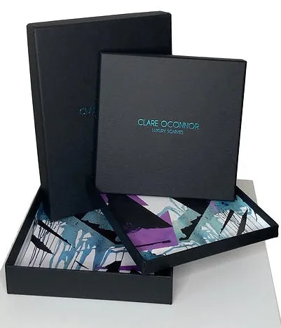 Clare OConnor Square Silk Scarf