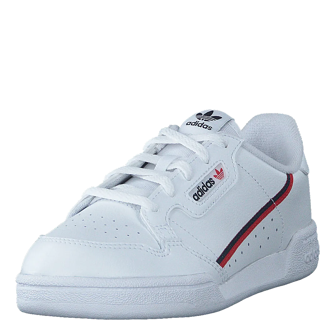 Continental 80 C Cloud White / Scarlet / Collegiate Navy